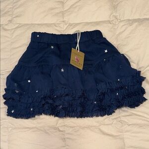 Joules Midnight Blue Skirt with Star Details